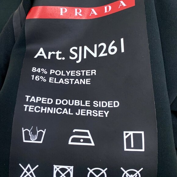 Prada Black Crewneck Sweatshirt - Picture 6 of 8
